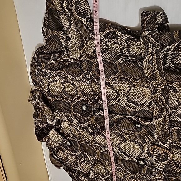 Michael Kors Snake Print Trench Coat - Picture 12 of 13